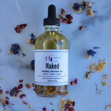 Load image into Gallery viewer, Hair & Body Oil Herbal Infused 4oz