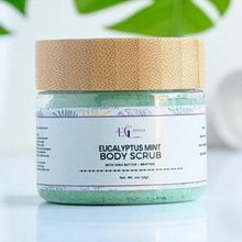 Load image into Gallery viewer, Our sugar scrubs are formulated with luxurious ingredients, The sugar granules delicately exfoliate, while the shea butter, sunflower oil, and apricot kernel oil work together to hydrate and moisturize
