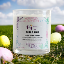 Load image into Gallery viewer, citrus, floral, woody double wick candle