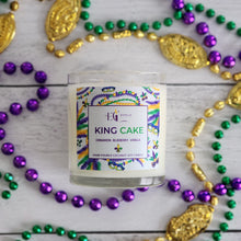 Load image into Gallery viewer, King Cake double wick Candle by Estelle Creates