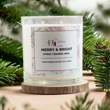 Load image into Gallery viewer, Coconut soy candle
cypress evergreen moss