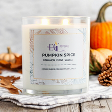 Load image into Gallery viewer, Coconut soy candle
cinnamon, clove vanilla