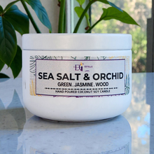 Load image into Gallery viewer, Our charming mini candle tins make unforgettable gifts, delightful wedding favors, thoughtful baby shower gifts, teacher appreciations, or a chance to discover a new favorite scent.!!
green jasmine wood