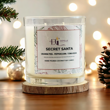 Load image into Gallery viewer, Coconut soy candle 
orange peel peppercorn tonka bean