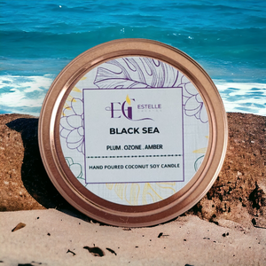 2oz Rose Gold Candle Tin | Travel Candle