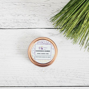 2oz Rose Gold Candle Tin | Travel Candle