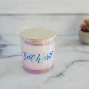 Self Worth Double WickCandle 14oz - Estelle Creates
