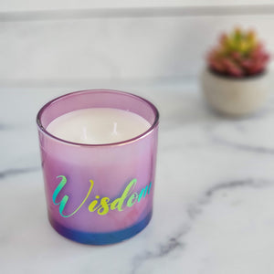 Wisdom Double Wick Candle 14oz - Estelle Creates
