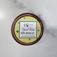 Load image into Gallery viewer, 2oz Rose Gold Candle Tin | Travel Candle