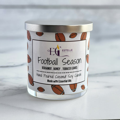 Football Season Coconut Soy Candle 9.5oz