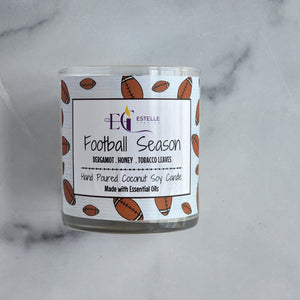 Football Season Coconut Soy Candle 9.5oz