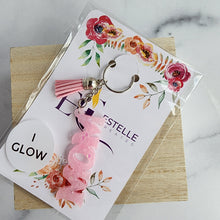 Load image into Gallery viewer, Mom Pink Glow Keychain