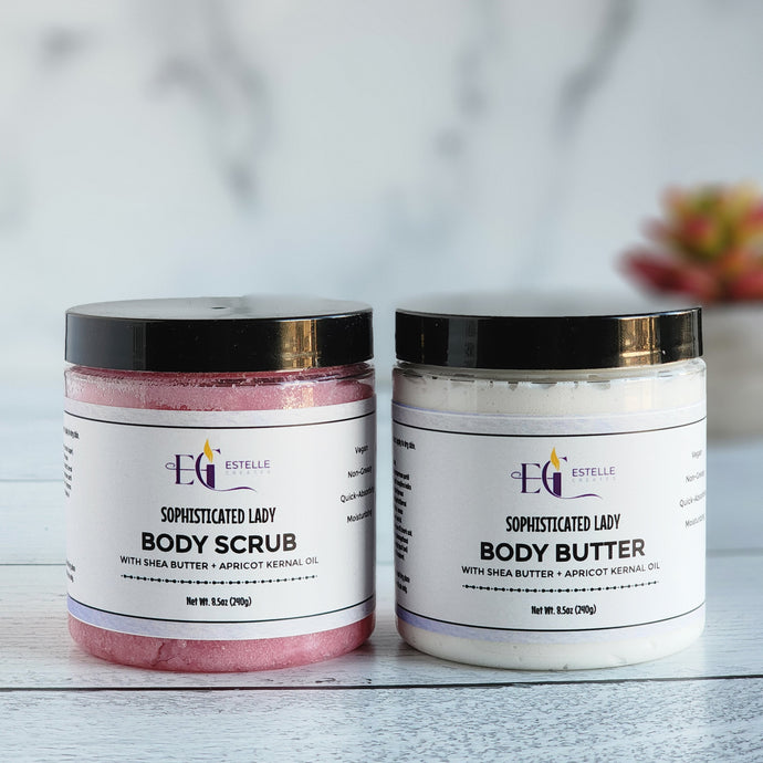 Body Butter & Body Scrub 8.5oz