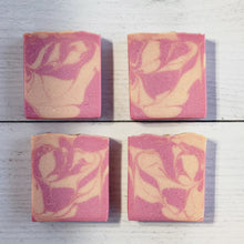 Load image into Gallery viewer, Pomegranate Mango Soap Bar Vegan by Estelle Creates